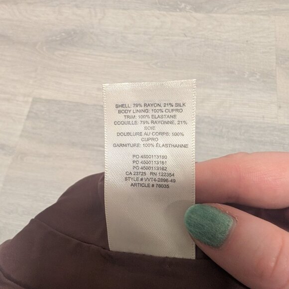 Wilfred Velvet Bustier Crop Top - Picture 15 of 15